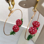 ♡メルヘンきのこイヤリング♡