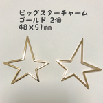 ビッグスターチャーム★ゴールド2個