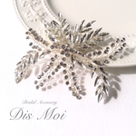ヘッドドレス head piece《18》ブライダルヘッドピース ブライダルアクセサリー クリスタルヘッドドレス  結婚式に