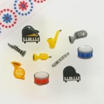 楽器のピアス/イヤリング🎷🎹