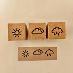 【予約販売】はれ くもり あめ／とまたろはんこ