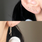 14kgf  glitter line 2way イヤークライマー フックピアス