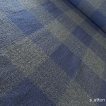 送料込【145×75】★ウールガーゼ秋冬WOOL　ネイビー