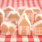 選べる建てれる・北欧風お家のはんこ２個セット 