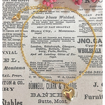 ハンドメイド♡gold Heart choker necklace