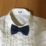 再販＊蝶ネクタイ デニム風