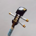 かんざし 「三味線」青漆（せいしつ）５
