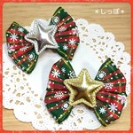 限定☆ベビーヘアクリップ～クリスマス～