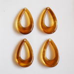 IMPORT【4個】アクリルドロップ＊フレーム＊パーツ