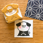 袴を着た犬のはんこ