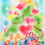 天使のクリスマスカードセット