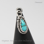 キングマンターコイズ シルバーペンダントトップ Kingman turquoise