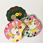 レトロポップ☆レトロアニマル*7.5cmがま口ポーチ