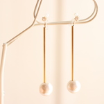 cottonpearl　bar.. ♡　ゆれるピアス/樹脂ノンホールピアス(イヤリング）