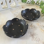 黒ドット（豆花皿）