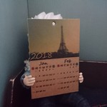 ミニチュア　2018年　カレンダー