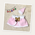 パステルカラーのクリスマスシュシュ❤︎Sサイズ❤︎ピンク