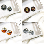 感謝祭■ビーズ刺繍  ピアス＆イヤリング