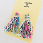 引き揃え糸 タッセルピアス