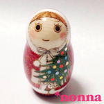 クリスマスミニマトリョーシカ（クリスマスツリー）