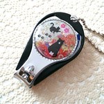 和風ネコちゃんの爪切り