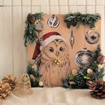 コラージュボード＊クリスマス＊ふくろう