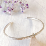 silver バングル corne
