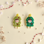 クリスマスツリーちゃんブローチ