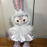ステラ・ルーの白サテンのワンピース