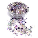 【穴無】フローライト　さざれ石　小粒　100ｇ