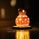 ひょうたんlamp--Ｓサイズ　LED電池式タイプ