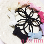 ２つで330円♡クロスリボンのヘアゴム୨୧