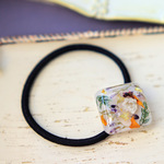 スターフラワーのスクエア・ヘアゴム