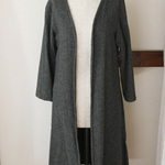 【sale】ロングカーディガン　グレー　（M）
