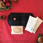【送料無料】X'mas限定ギフトBOX(カバーが選べる小豆カイロ&ホットアイマスク・専用サシェ・アロマバスソルトのセット)