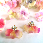 フラワーペタルピアス/イヤリング