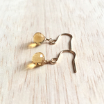 14kgf/brilliant drop cut Citrine p-er