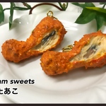 大きなフライドチキンのキーホルダー