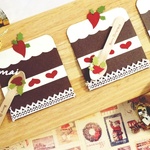 クリスマスケーキのカード