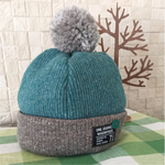 ♡ポンポン帽子♡boysグリーン