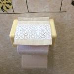 リネンのトイレットペーパーホルダー＊シンプルナチュラル