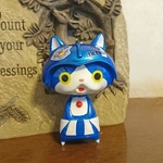 ブルーインパルス ニャン キーホルダー(型フィギュア)