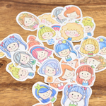 girls♡フレークシール 