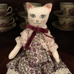 【garnetnoir様専用】Le Chat Porte Bonheur 猫のドール スリーピングローズ