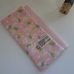 ミモザ*pink*やわらかガーゼハンカチ*大1枚セット