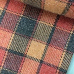 75×50★Woolツィード★チェック★アンゴラ入
