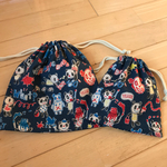 パンダ柄‼️巾着袋２点セット