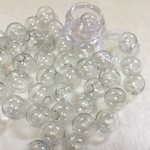 ガラスドーム16mm☆20個☆口径、約4〜6mm