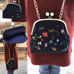 y様専用ページ★貴婦人の音遊び(がま口、刺繍)