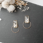 pearl×Gold circleピアス／イヤリング   (9